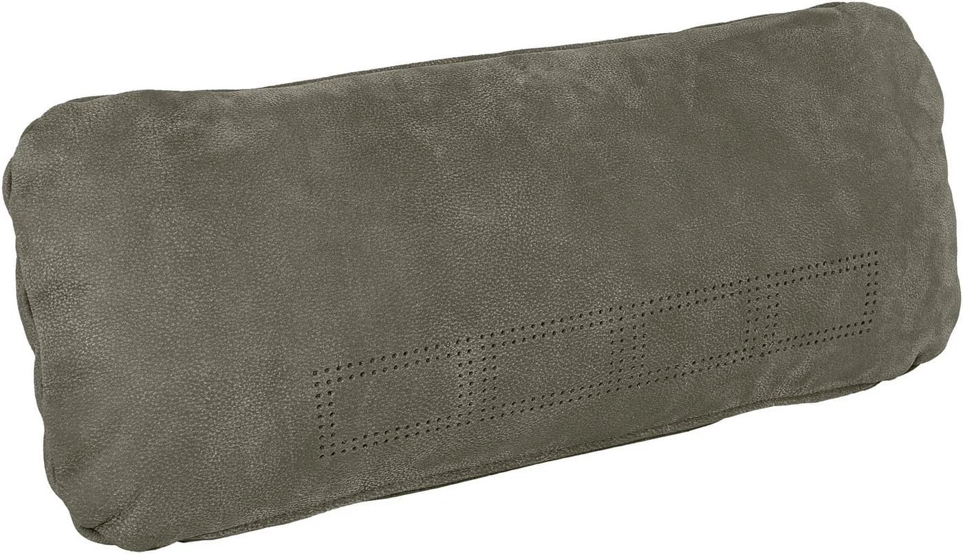 DIE PLANBAR Nierenkissen Olive Leder Dekokissen - Bild 4