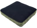 Guru-Shop Orientalisches Patchwork Sitzkissen 40x40 cm Braun/Schwarz Bild 1