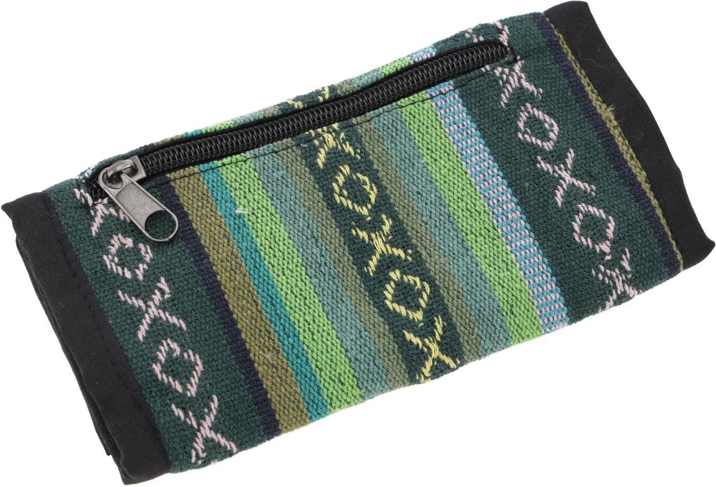 Guru-Shop Tabaktasche Ethno Grün Baumwolle