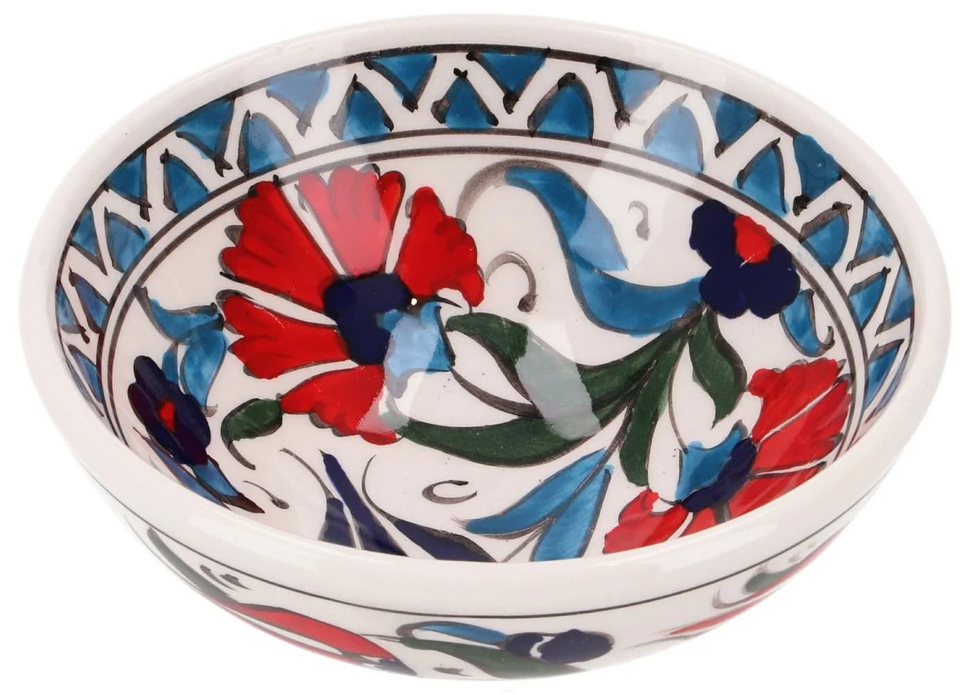 Guru-Shop Dekoschale Orientalische Keramikschüssel Rot - Bild 2