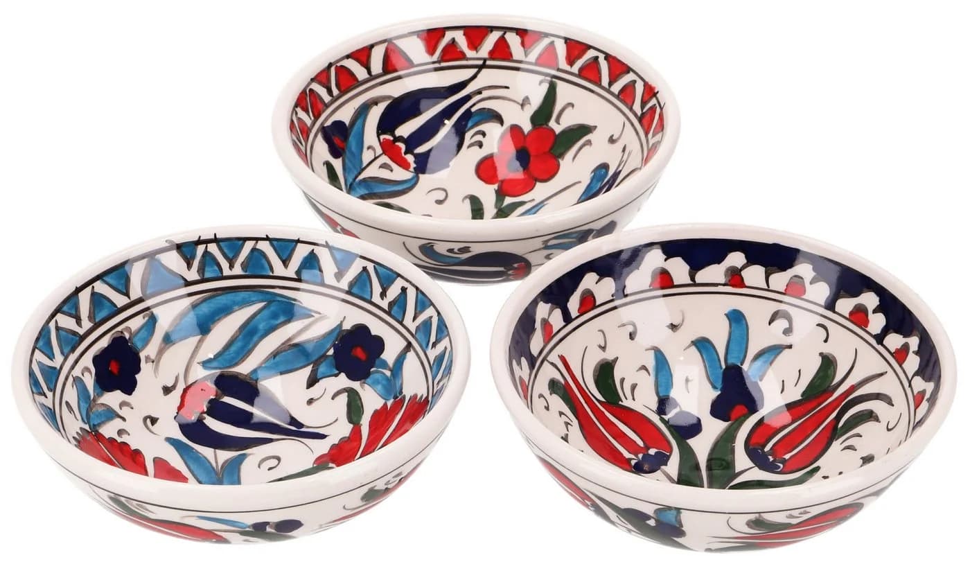 Guru-Shop Dekoschale Orientalische Keramikschüssel Rot - Bild 5