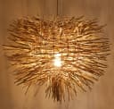 Guru-Shop Rattan Deckenlampe Nairobi Braun Handgefertigt Bild 3