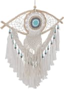 Guru-Shop Traumfänger Boho drittes Auge creme-weiß Bild 1