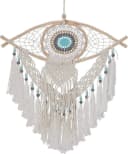 Guru-Shop Traumfänger Boho drittes Auge creme-weiß Bild 2