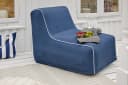 JAHNKE AIR LOUNGE Loungesessel aufblasbar Navy Blau Indoor Outdoor Bild 1
