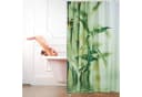 relaxdays Duschvorhang Bambus 180 cm Grün Bild 1