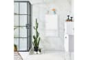 relaxdays Badschrank Weiß Kompakt mit Lamellentür Bild 5