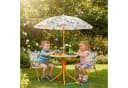 relaxdays Garten-Kindersitzgruppe mit Schirm, Dschungel Bild 3