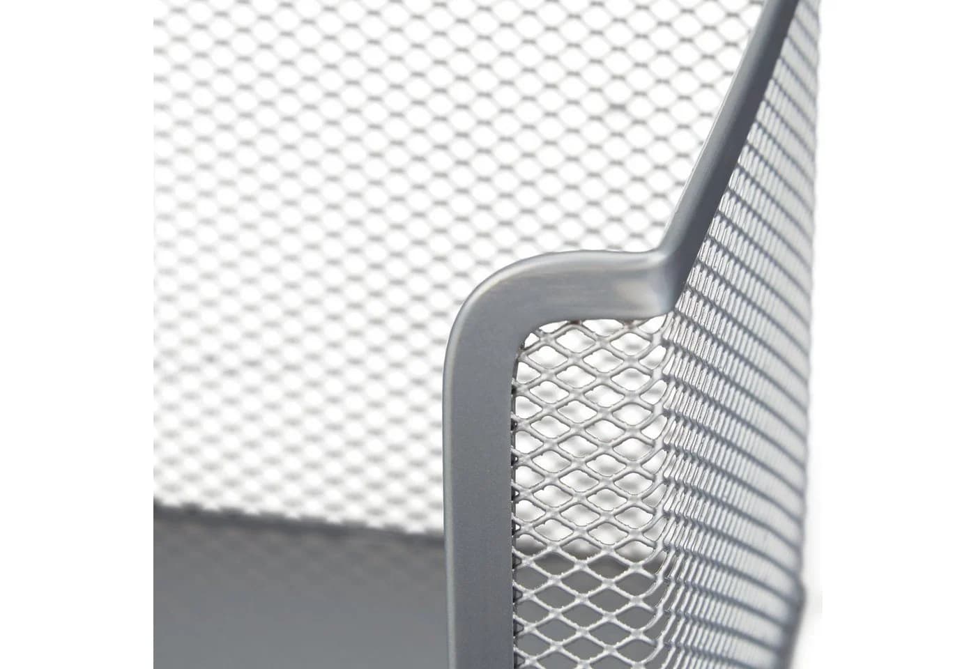 relaxdays Schreibtisch Organizer Set 4-teilig Silber Metall - Bild 4