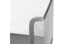 relaxdays Schreibtisch Organizer Set 4-teilig Silber Metall Bild 5