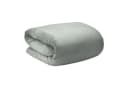 Beautissu Wohndecke Aurelia Kuscheldecke Hellgrau Microfaser Bild 2