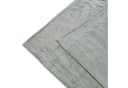 Beautissu Wohndecke Aurelia Kuscheldecke Hellgrau Microfaser Bild 4