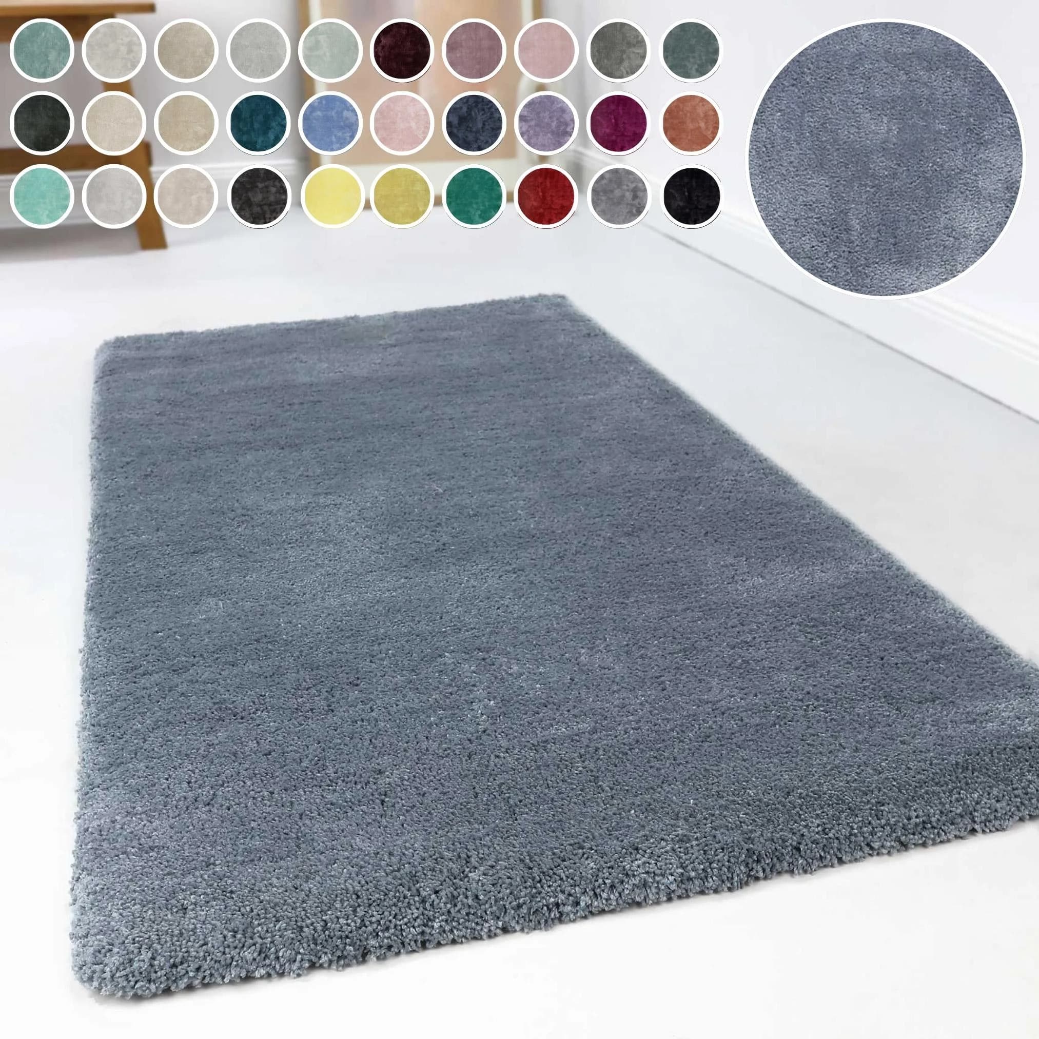 Hochflor-Teppich ESPRIT Relaxx ESP-4150 Blau/Grau