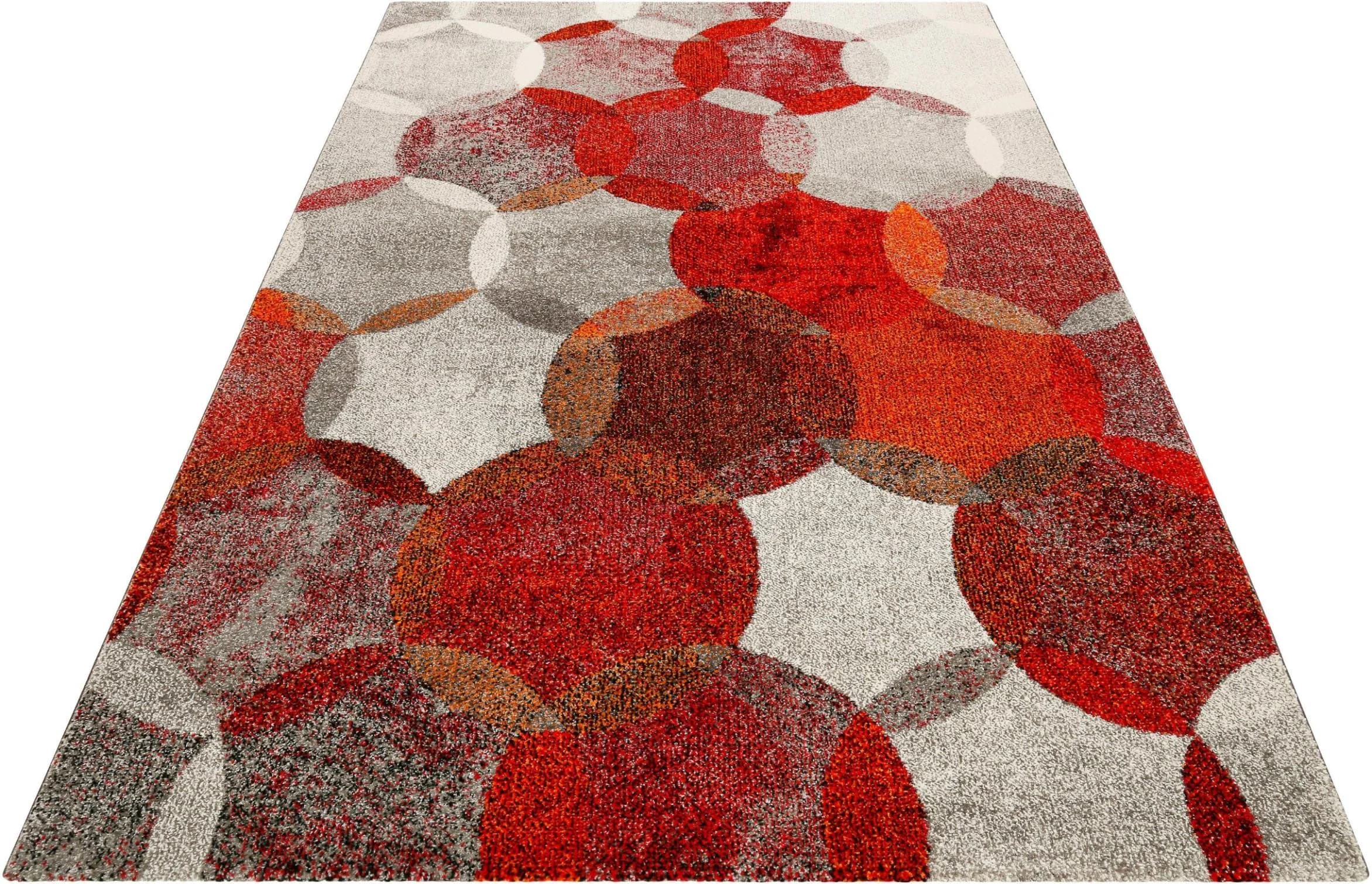Teppich ESPRIT Modernina ESP-3378 Rot Retro Design