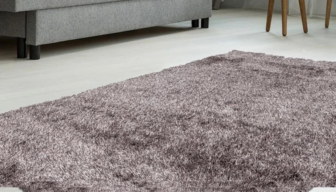 KAYOOM Hochflor-Teppich Shaggy Beige Champagner