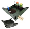 GarPet Pflanztisch 2er Set Pflanzen Umtopfmatte Wasserdicht Grün Faltbar Bild 2
