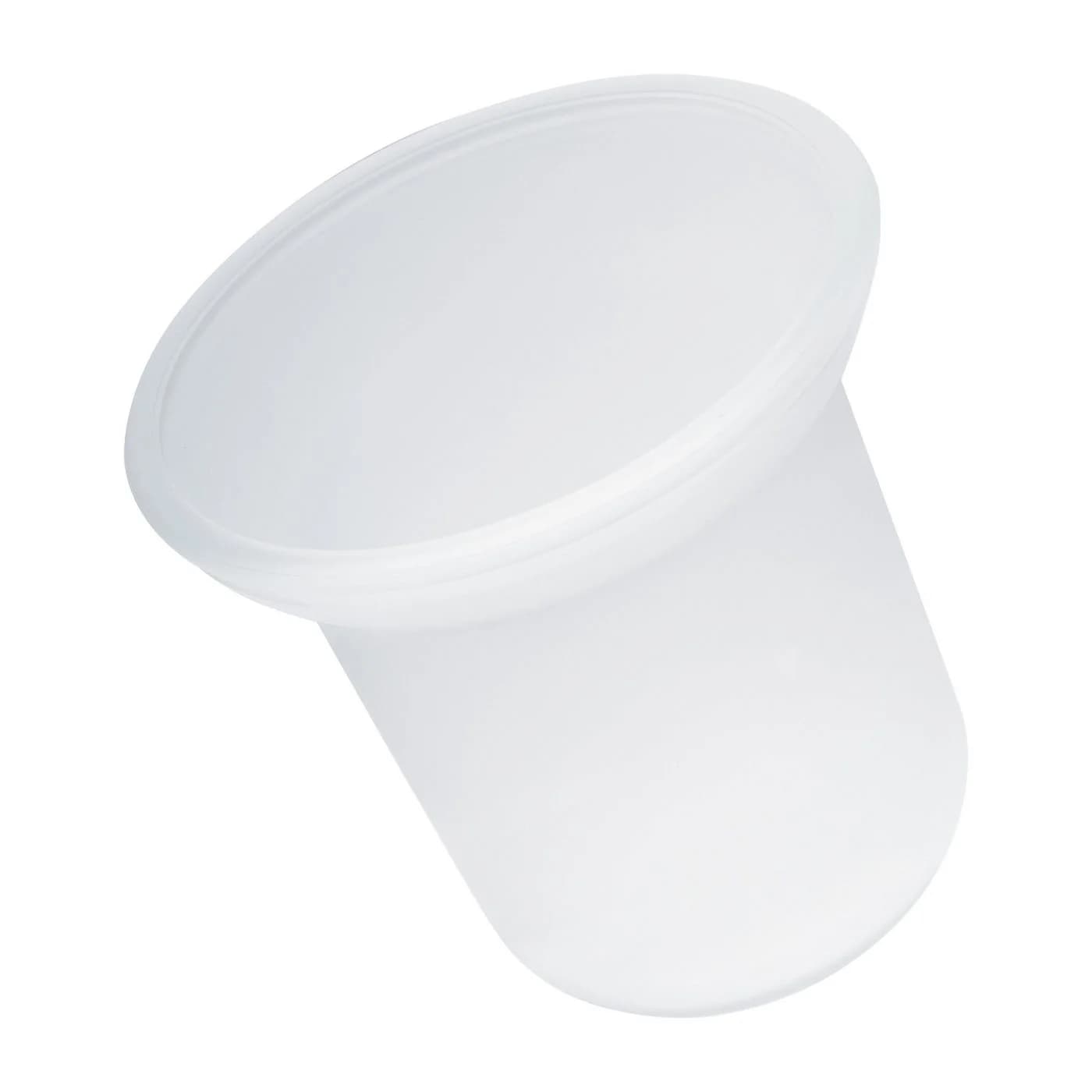 eluno Ersatzglas WC-Garnitur satiniert milchig Toilettenbürste - Bild 2
