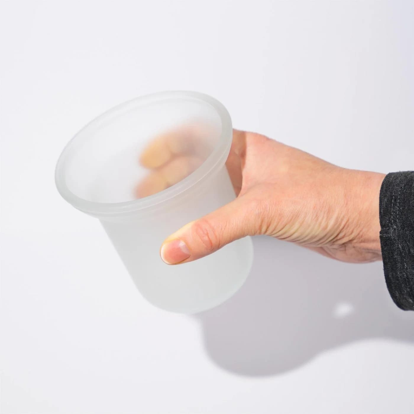 eluno Ersatzglas WC-Garnitur satiniert milchig Toilettenbürste - Bild 5