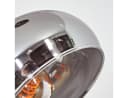 hofstein Stehlampe Schwarz/Chrom/Rauch Marmorfuß E14 verstellbar Bild 3