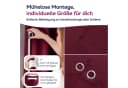Beautex Verdunkelungsvorhang Ösen blickdicht rot Bild 5