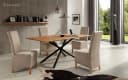 Beautex Stuhlhusse Eva Lang Samt Stretch Husse Beige Bild 1