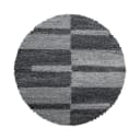 AYYILDIZ TEPPICHE Gala Shaggy 2505 Hochflor-Teppich Grau Rund Bild 1