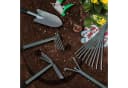 Gravidus Gartenpflege-Set 5-tlg. Harke Hacke Kralle Stahl Bild 1