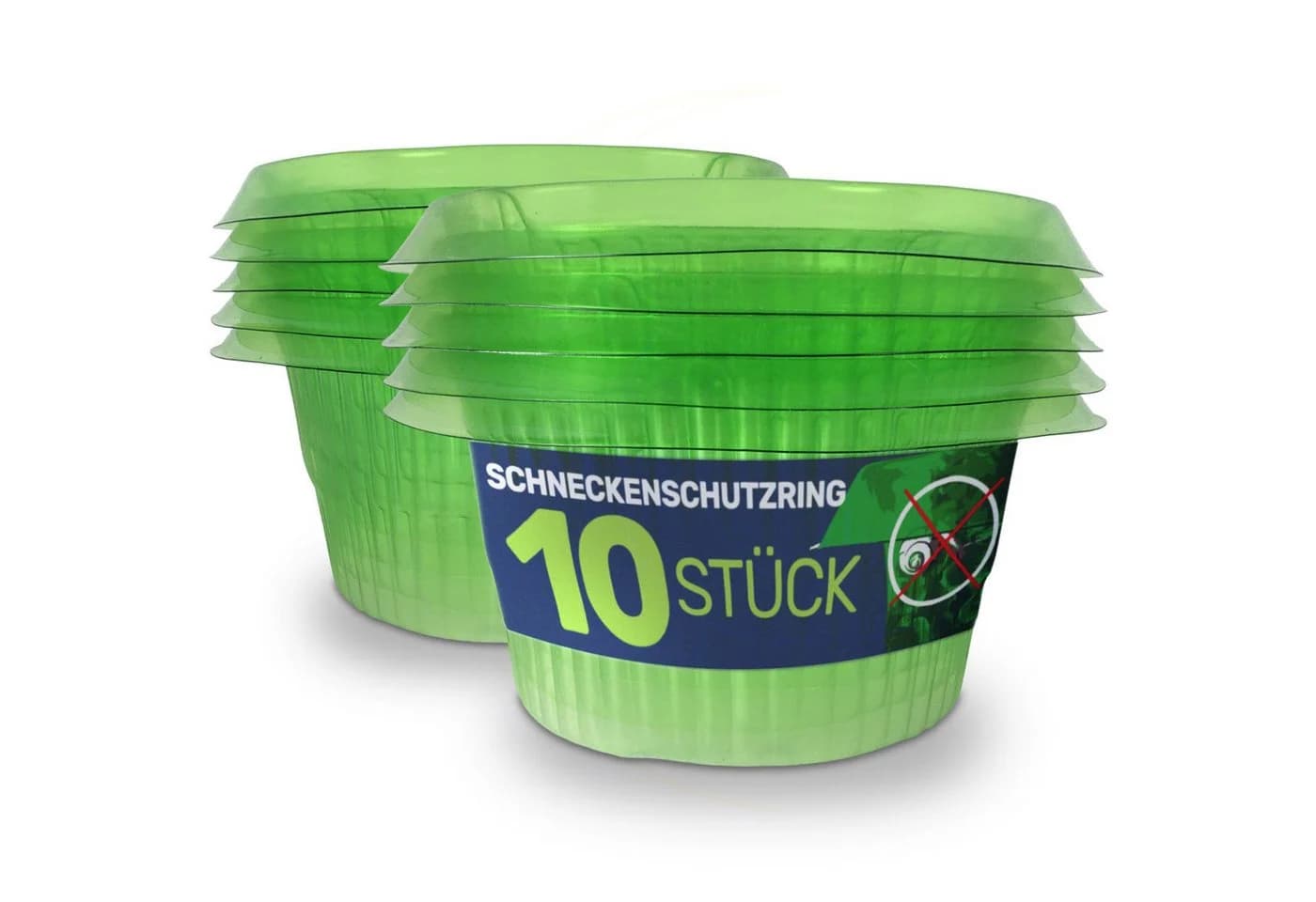 Gravidus Schneckenschutzring Set 10-St. Grün Kunststoff - Bild 2