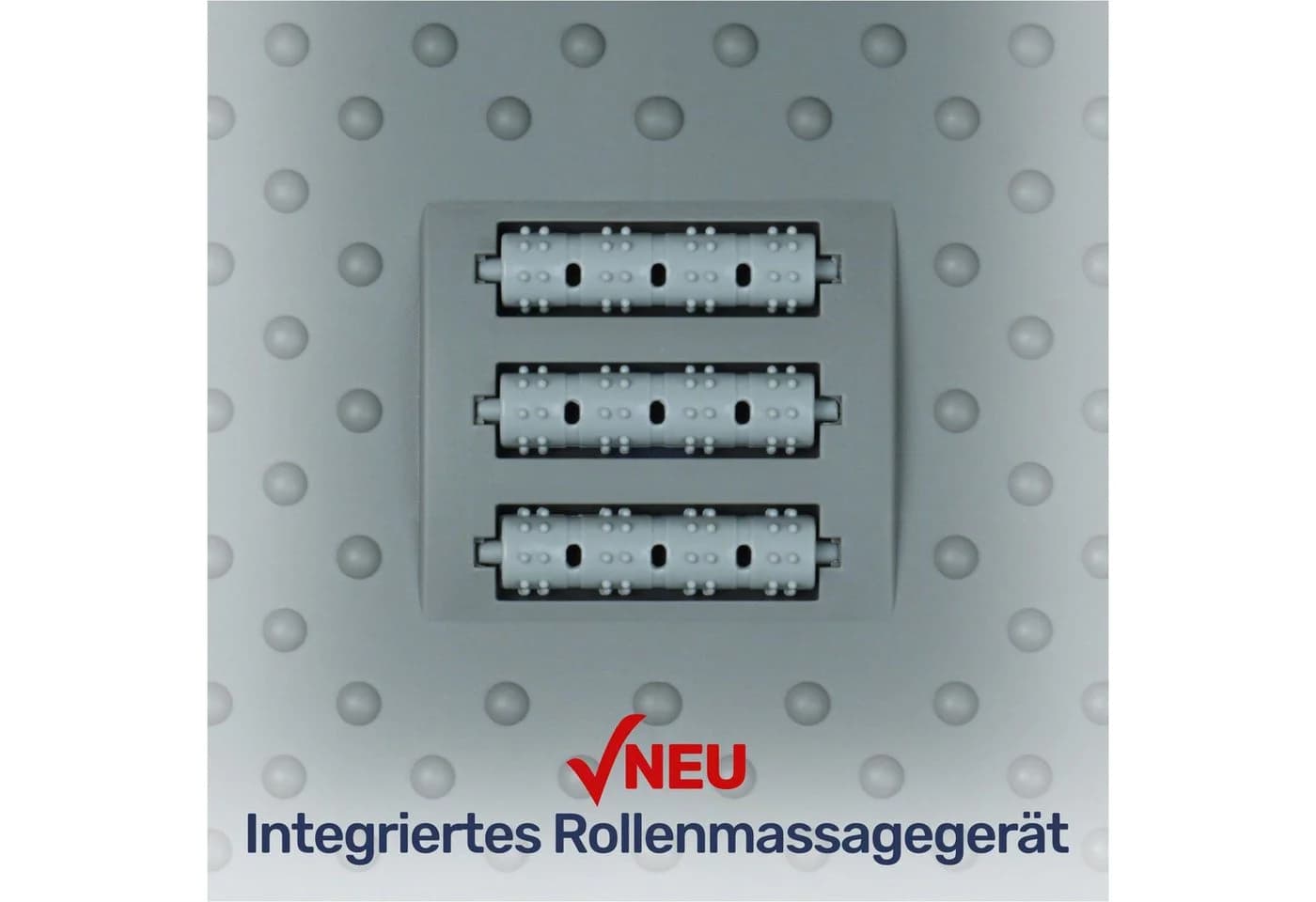 Gravidus Fußhocker Ergonomische Fußablage mit Rollenmassage Schwarz - Bild 4