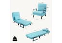 Woltu Schlafsofa 3-in-1 Blau Bild 3