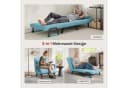 Woltu Schlafsofa 3-in-1 Blau Bild 4