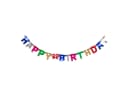 Idena Girlande Happy Birthday 155cm FSC-Mix Bild 1