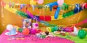 Idena Girlande Happy Birthday 155cm FSC-Mix Bild 5