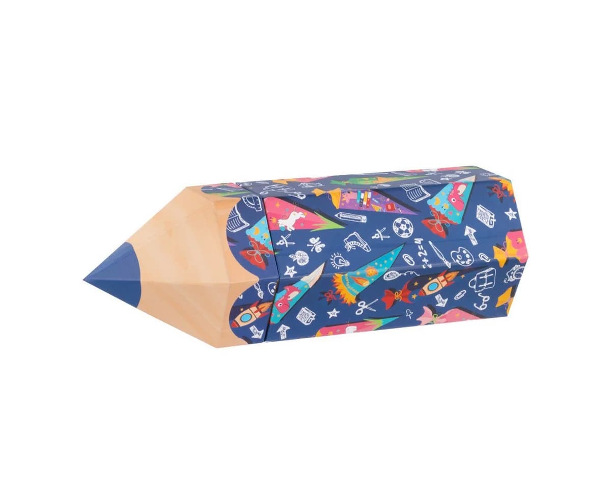 Idena Geschenkbox Stiftform Blau Schultüte - Bild 3