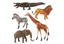 Idena Tierfigur Set Zootiere 10cm 5 Stück Bild 1