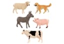 Idena Tierfigur Set Farmtiere 10cm 5 Stück Bild 1