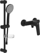 Villeroy & Boch Duscharmatur Oasis Duschset Matt Black Bild 2