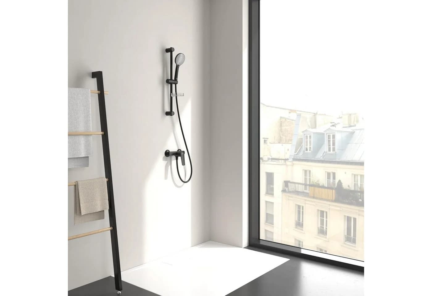 Villeroy & Boch Duscharmatur Oasis Duschset Matt Black - Bild 4