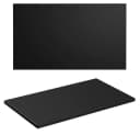 Lomadox Waschtischplatte ADELAIDE-56-BLACK 80cm Matt Schwarz Bild 2