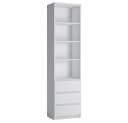 Lomadox Jugendzimmer-Set FORTALEZA-129 Weiß 4-tlg. mit Eck-Kleiderschrank Bild 4