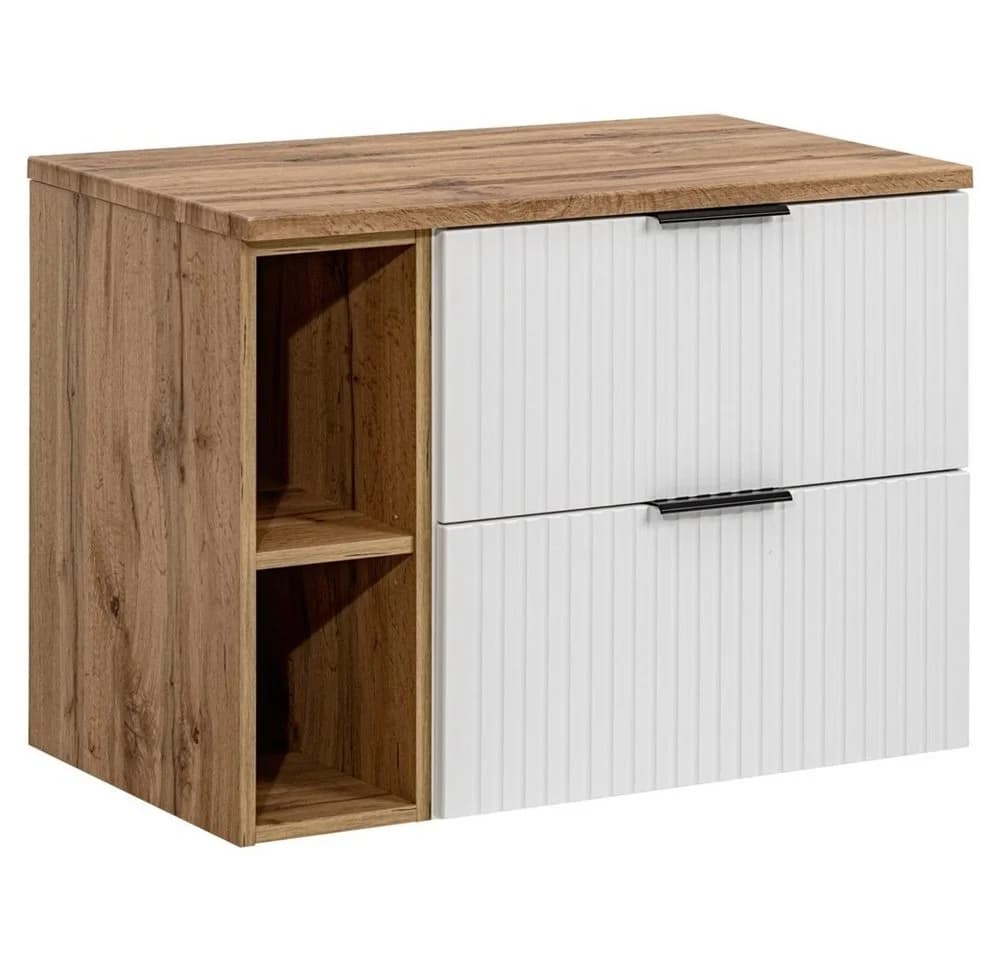 Lomadox Waschbeckenschrank ADELAIDE-56-WHITE 80cm - Bild 2