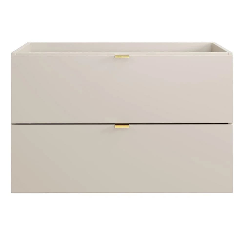 Lomadox Waschtischunterschrank DURANGO-56 Kaschmir 80cm Softclose - Bild 5