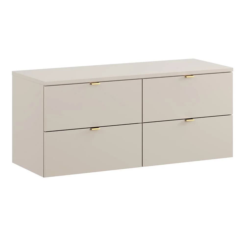 Lomadox DURANGO-56 Waschtischunterschrank 120cm Kaschmir Softclose - Bild 2