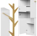 Vicco Garderoben-Set Liria Weiß/Bambus mit Schublade Bild 5