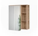 Moderner Badezimmerspiegelschrank in Blau Bild 2