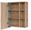 Moderner Badezimmerspiegelschrank in Blau Bild 5