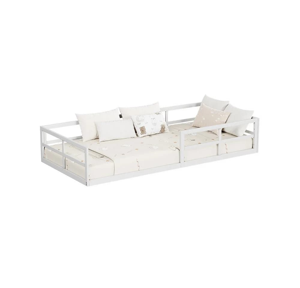 VitaliSpa® Kinderbett Minno Weiß Bodenbett - Bild 5