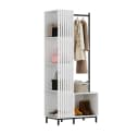 Vicco Garderobe Zinto Weiß 5 Ablagefächer Bild 5