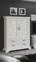 freiraum Stauraumschrank Kashmir Pinie Weiss Bild 1