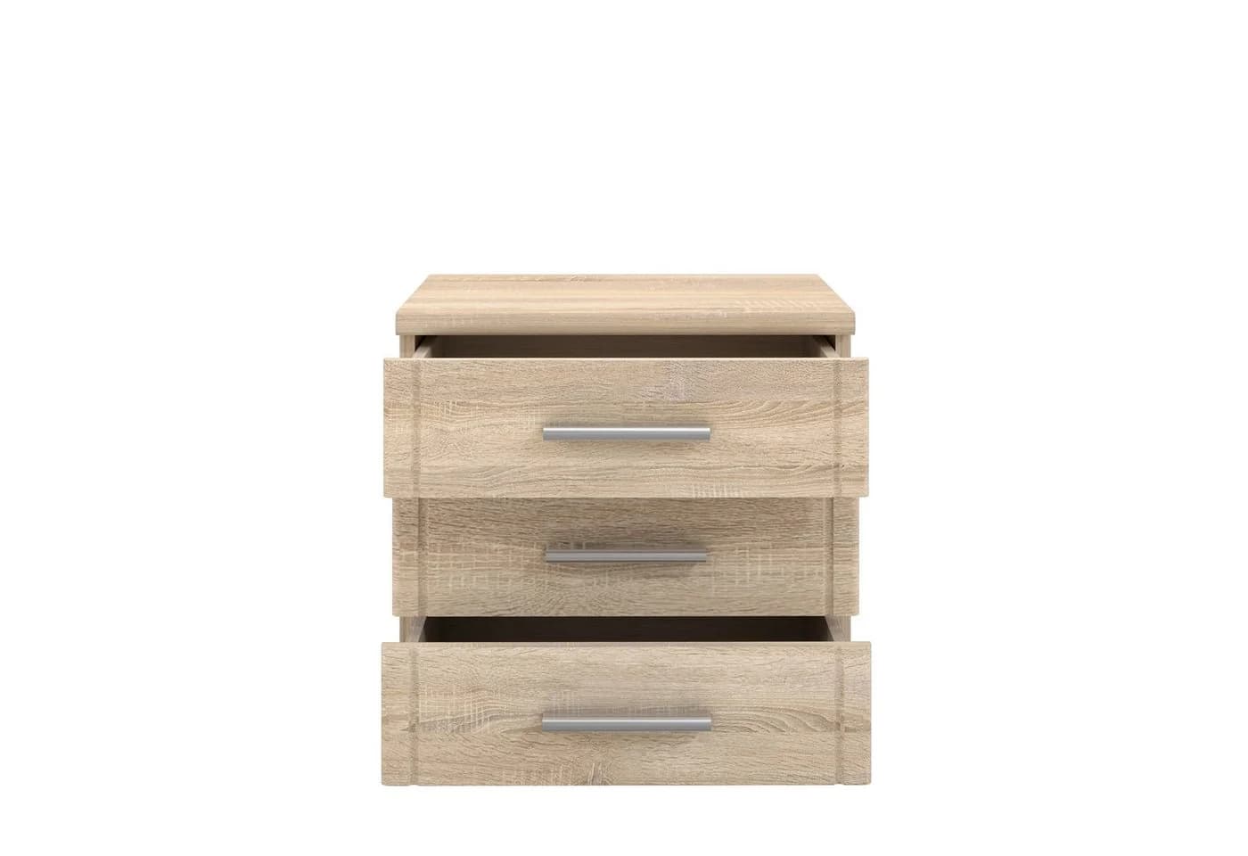 freiraum Nachtkommode GLORIA Sonoma Eiche 3 Schubladen - Bild 3